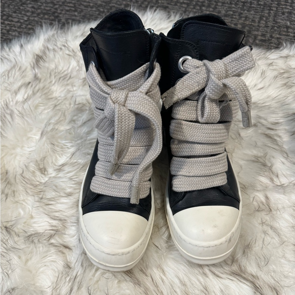 Rick Owens jumbo lace sneakers
